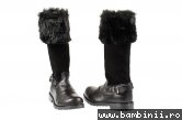 Cizme copii - Cizme copii blana 296 negru