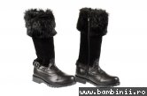 Cizme copii - Cizme copii blana 296 negru